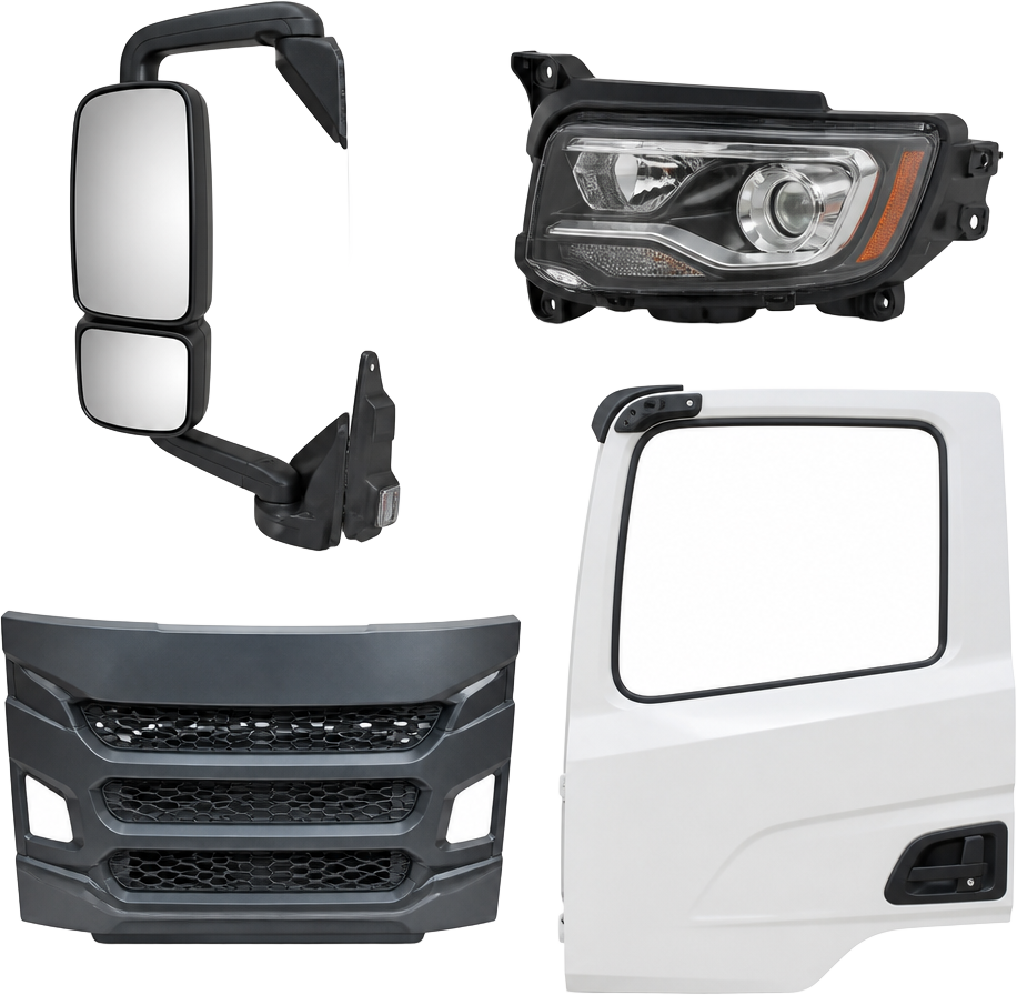 Body for commercial vehicles