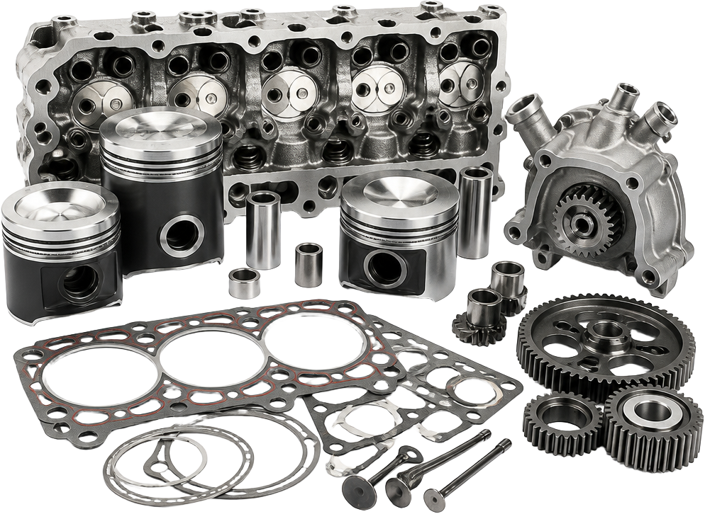 Engine parts for commercial vehicles