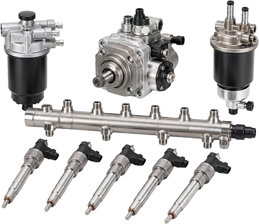 Fuel systems for commercial vehicles