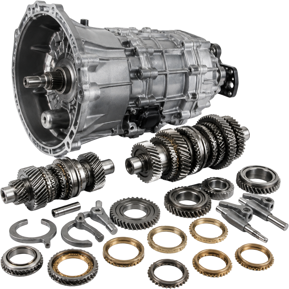 Gearbox parts for commercial vehicles