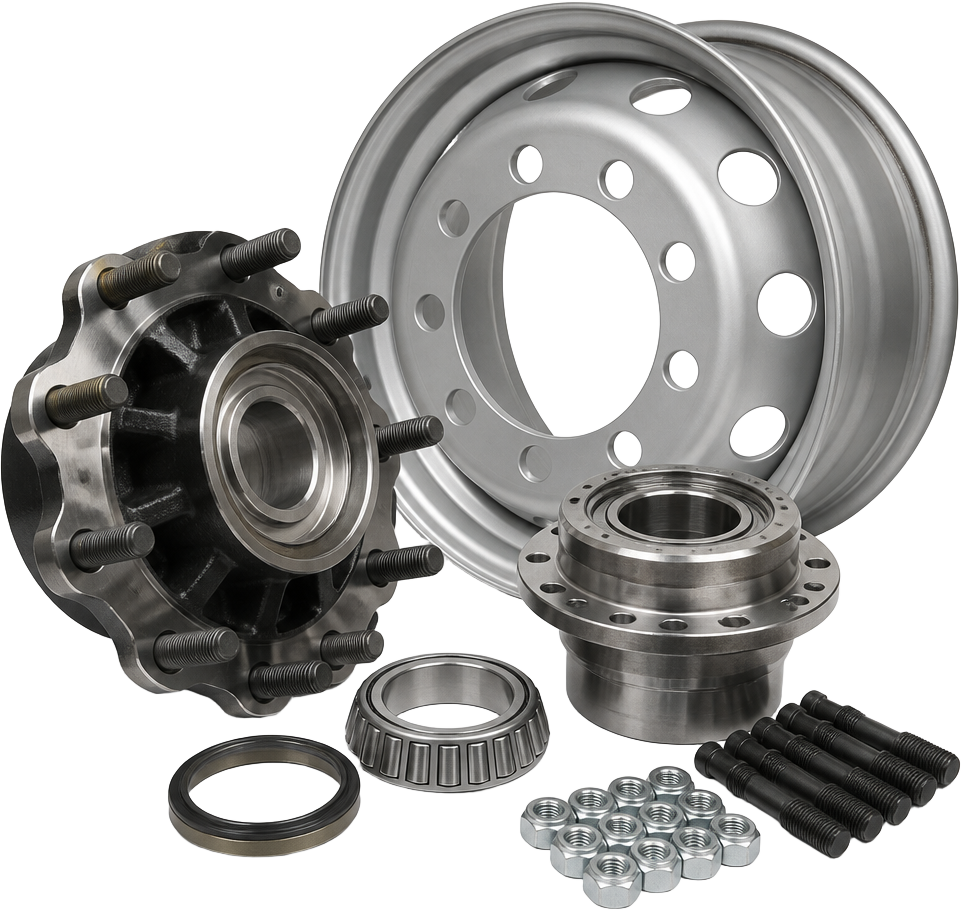 Hubs & Wheels for commercial vehicles
