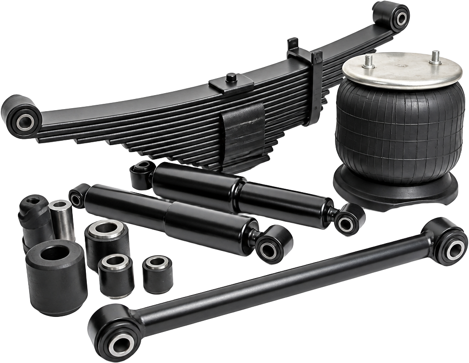Suspensions for commercial vehicles